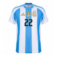 Dres Argentína Exequiel Palacios #14 Domáci Copa America 2024 Krátky Rukáv